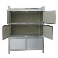 HY-6/Thickened304Stainless Steel Stove Aluminum Alloy Cabinet Cabinet Cabinet Locker Sideboard Cabinet Cupboard Cupboard