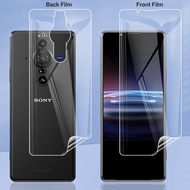 Front / Back HD Matte Hydrogel Film for Sony Xperia XZ2 Premium XZ1 Compact XZ XZS XA1 XA2 Ultra/Plus Screen Protector Fingerprint Unlock