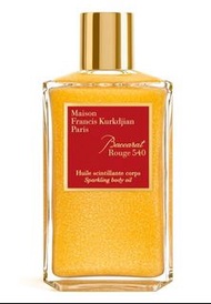 (27-7-2023 下星期官方價錢將會加價) Maison Francis Kurkdjian MFK Baccarat Rouge 540 Sparkling Body Oil 200ml [Ni