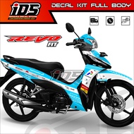 Decal Revo Fit Fi New Full Body Stiker Revo Fit Injeksi Full Body Desain MANDALIKA
