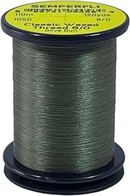 TIEMCO C Waxed Thread 332.8 ft (110 m) 8/0 Olive Dan