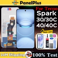 For Tecno Spark 40C 30C / Spark 30 40 5G LCD With Frame Display Touch Screen Digitizer Assembly