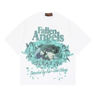 Kkontener 90S Movies "Fallen Angels" Oversize Tshirt White