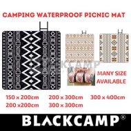 Camping Picnic Mat Washable Waterproof Moistureproof  [1.5X2M]  [2X2M] [2X3M] [3X3M] [3X4M]
