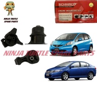 HONDA CITY TMO,JAZZ TGO  1.5 ENGINE MOUTING KIT SET SCHMACO SHD-A3048-KIT