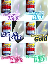 Cat penta glos cat Mutiara Lembayung Ungu / Biru / Putih / Gold / Merah / Hijau Penta Super Gloss 20