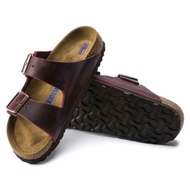 Birkenstock Arizona Leather Zinfandel (Soft footbed)