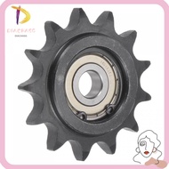 DIACHASG Convex Idler Gear, 13 Tooth 10mm Bore 1/2" Pitch Chain Idler Sprocket, Black Oxide  C45 Car