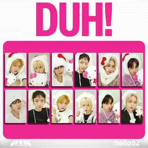 Kpop P1Harmony DUH! Album Photocard AM Signing Photocards THEO KEEHO JIUNG INTAK SOUL JONG SEOB P1ec