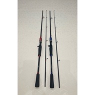 Hive Monster Solid Carbon Casting Rod + Bonus 1 Tip