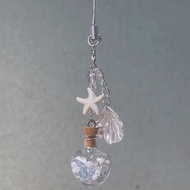 Mobile phone pendant accessories Mobile phone pendant accessories [Shell Starfish Drift Bottle] Crea