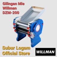 WILLMAN DZM-200 MESIN GILINGAN MIE LISTRIK 2MM & 6MM STAINLESS STEEL DZM200 DZM 200 -Pasarhalal Stor
