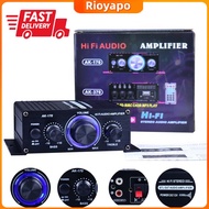 400W Power Amplifier Car 4 Channel Amplifier Car  Class Car BASS Audio Amplifier 12V Hifi Power Amplifier StereoBlue LED