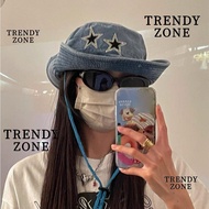 TRENDYZONE Grunge Cowboy Hat, Cute Soft Grunge Cowgirl Hat,  Lightweight Breathable Comfortable Tren