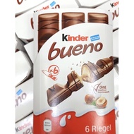 Kinder Bueno chocolate 6 bars 129g date July 26