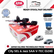 APM Honda City SEL & Jazz SAA V-TEC (GD8) Front (Depan), Rear (Belakang) Gas Absorber Set With Boot 