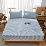 SUNLIGHT HOME Tấm ga trải giường sọc kẻ sọc Tấm ga giường nhiều hoa văn Tấm trải giường thoáng khí đ