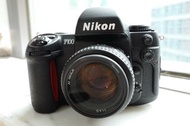 Nikon f100 + Nikkor 50 f1.4 afd, Prosumer level 菲林機，比Nikon fm2/ f3/f4/f5更強大實用