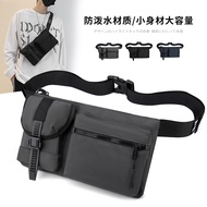 New Fashion Brand Crossbody Men's Bag Korean Style Men's Chest Bag Crossbody Bag Outdoor Sports Running Bag Hip Hop Trend Shoulder Bag