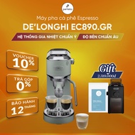 DeLonghi Dedica Duo EC890 Italian Standard Espresso Coffee Maker & Cold Brew 15 Bar