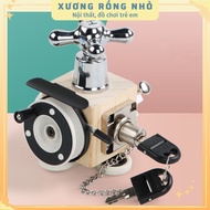 Busy cube cục gỗ bận rộn - Bộ đồ chơi giáo dục sớm đa chức năng busy cube
