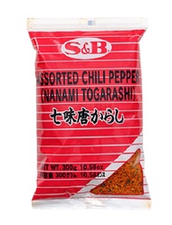 S&B Nanami Togarashi 300g Japanese 7 Spice Powder (Assorted Chili Pepper)