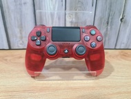 จอย PlayStation 4 (PS4) GEN2 สีแดงคลิสตัล(หายาก)ของแท้มือสองมากับเครื่อง