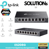 TP-Link ⚡️สวิตซ์ฮับจัดการได้⚡️ES205G Omada 5-Port Gigabit Easy Managed Switch / ES208G Omada 8-Port 