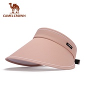 CAMEL CROWN Summer Empty Top Wide Brim Sun Hat For Women Anti UV Sunscreen Bucket Female Protection 