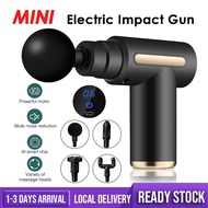 Mini Massage Gun Muscle Massage Gun USB Rechargeable Fascial Gun Mesin Urut Badan Fascia Gun Machine