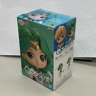 全新 日版金證 Banpresto 海王星 海王美智留 Sailor Neptune 海王滿 戰鬥服 水手服 Bandai Qposket QP 美少女戰士 Sailor Moon 25週年 劇場版愛