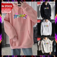 ⚡Ready Stock⚡ Hoodie Tharsher Unisex Long Sleeve Hoodie Man Hoodie Women Baju Hoodie Perempuan Baju 