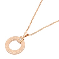 [Pre-owned] Bulgari BVLGARI Bulgari Circle Diamond Necklace 1PD Neck circumference 44.5/51.5cm K18PG