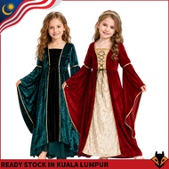 Kids Medieval Princess & Renaissance Queen Costume Set | Historical & Party Dress-Up Outfit