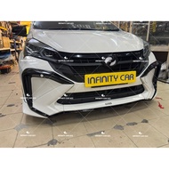 Perodua Myvi Mg3 Gen3 Facelift 2022-2025 FL Oem Gear Up ACE Front Skirt Only V3（NOT ORIGINAL‼️）
