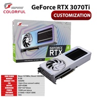 Colorful iGame การ์ดจอ Nvidia GeForce RTX 3070ti 3070 Ti Customization LHR Dual FAN + Heat Sink 8G-V  [ประกัน 3 ปี]