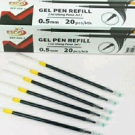 Refill/refill esco gel ink pen 0.5 mm