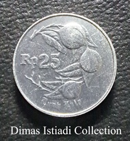 Uang Kuno Koin 25 Rupiah 1991