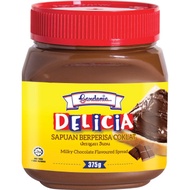 Delicia Salted Caramel Chocolate Spread 200g / Delicia Milky Chocolate Spread 375G