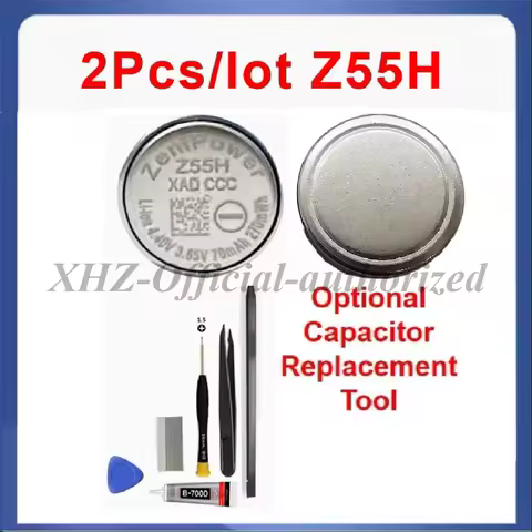 2pcs/set Z55H ZeniPower for WF-1000XM4 XM4 Headset Battery Capacitor 3.85V Z55H