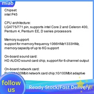maib Computer Motherboard LGA775/771 CPU Support intel Core 2 and Celeron 400 Pentium 4 EE D Series 