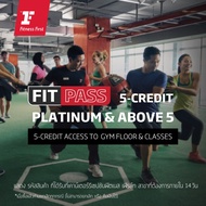 [E-Voucher Fitness First] FITPASS (Prepaid membership) Platinum&Above 5 credits
