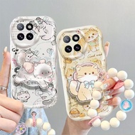 For One Plus ace 5 1+ace 5 Pro Phone Case Cartoon Airbag Case Protective Case