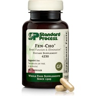 Standard Process Fen-Cho - Digestive & Gut Health Supplement - Gluten-Free, Non-Dairy & Non-Soy - 90