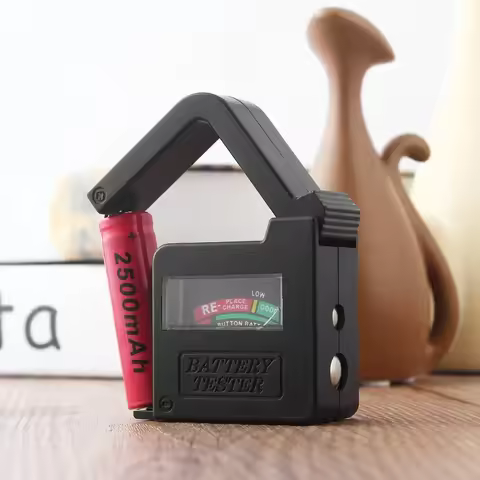 BT-860 Universal Button Cell Battery Volt Tester Checker Indicator Universal Battery Tester For 9V 1