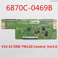 6870C-0469B T-con Board For LG TV Professional Test Board LG TV T Con Board V14 42 DRD TM120 Control_Ver2.0