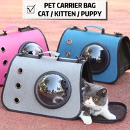 Pet Cat Carrier Bag Pet Travel Bag Essential Fashion Bag Beg Kucing