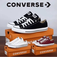 Converse allstar low black white NB School Shoes for Men and Women