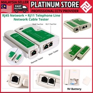 RJ45 RJ11 Network Cable Tester BS-468 Telephone Line Cat 5 Cat 5e Cat 6 Cat 6e Checker 9V Battery cc