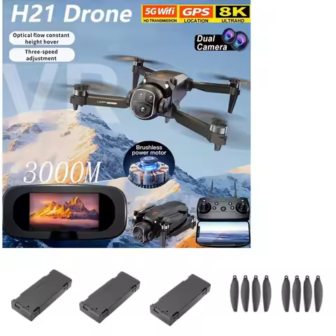 H21 Drone Parts 3.7V 800mAh Battery / Propeller Blade / Use For H21 Drone Spare Parts H21 Drone Batt
